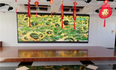 北京市第一幼儿园室内P5高清全彩LED显示屏（安装地点：北京市第一幼儿园）
