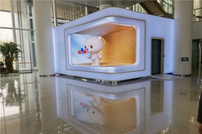 百度集团总部室内裸眼3D显示屏项目（安装地点：北京百度集团总部）