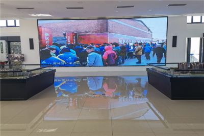 北京长辛店棚户区改造选房中心室内P2.5全彩LED显示屏项目（安装地点：丰台区长辛店）